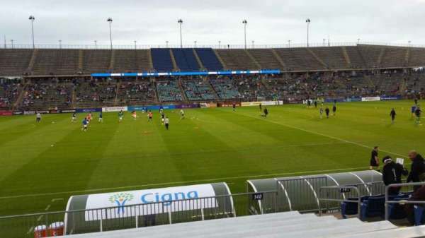 Rentschler Field, section: 140, row: 11, seat: 9