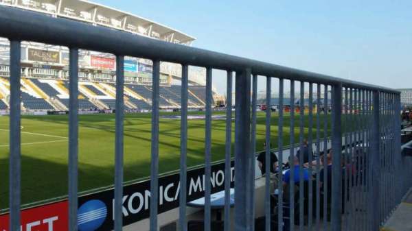 Subaru Park, section: 112, row: D, seat: 1