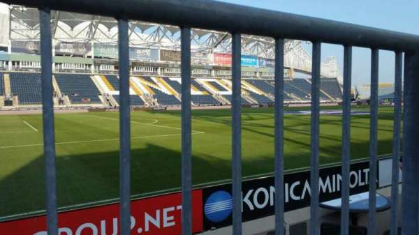 Subaru Park, section: 112, row: D, seat: 1