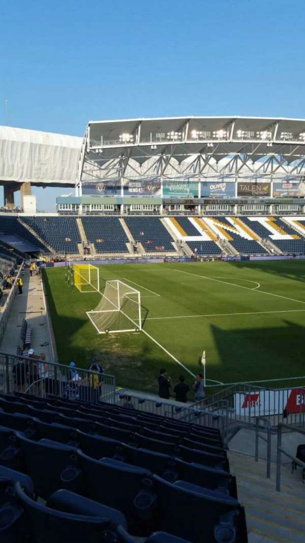 Subaru Park, section: 113, row: P, seat: 1
