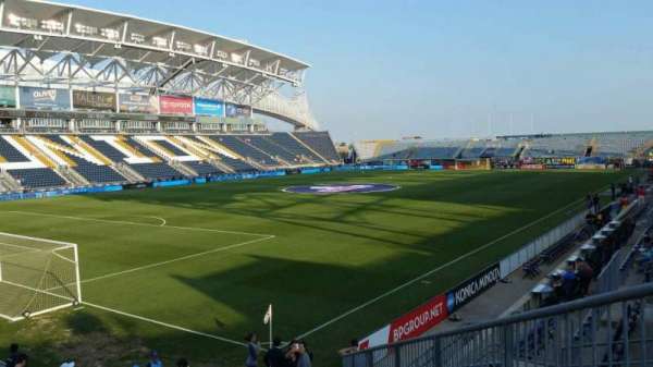 Subaru Park, section: 113, row: P, seat: 17