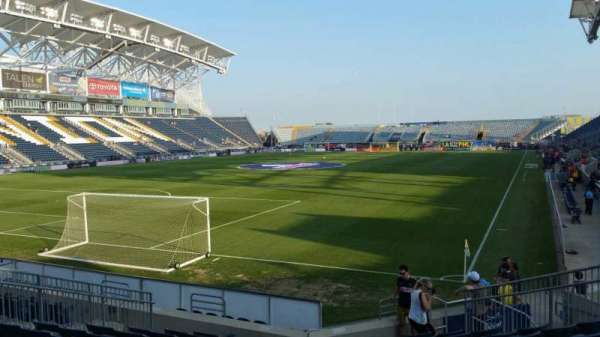 Subaru Park, section: 114, row: L, seat: 11