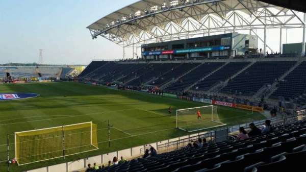 Subaru Park, section: 118, row: W, seat: 1