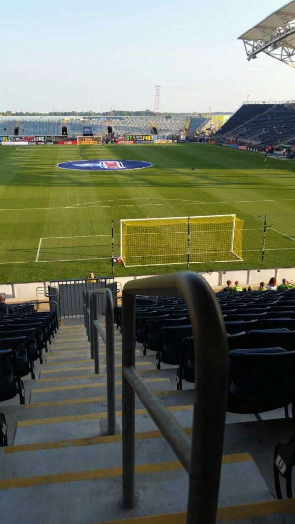 Subaru Park, section: 118, row: W, seat: 1