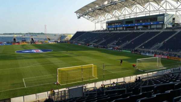 Subaru Park, section: 118, row: W, seat: 10
