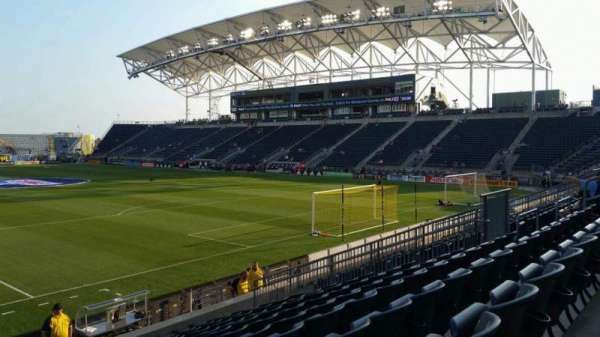 Subaru Park, section: 119, row: M, seat: 20