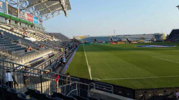 Subaru Park, section: 120, row: H, seat: 10