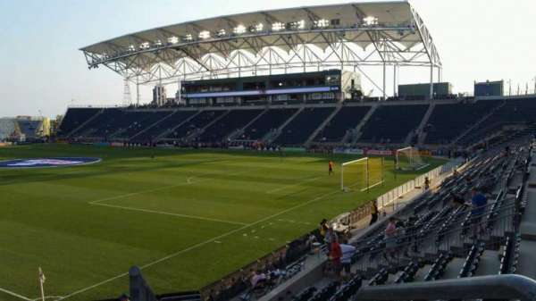 Subaru Park, section: 121, row: R, seat: 1