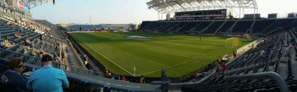 Subaru Park, section: 121, row: R, seat: 1