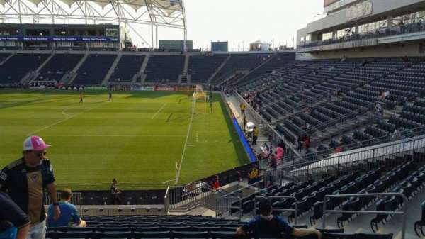 Subaru Park, section: 122, row: T, seat: 10