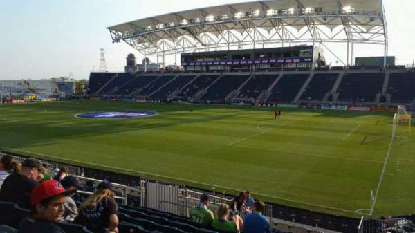 Subaru Park, section: 122, row: T, seat: 10