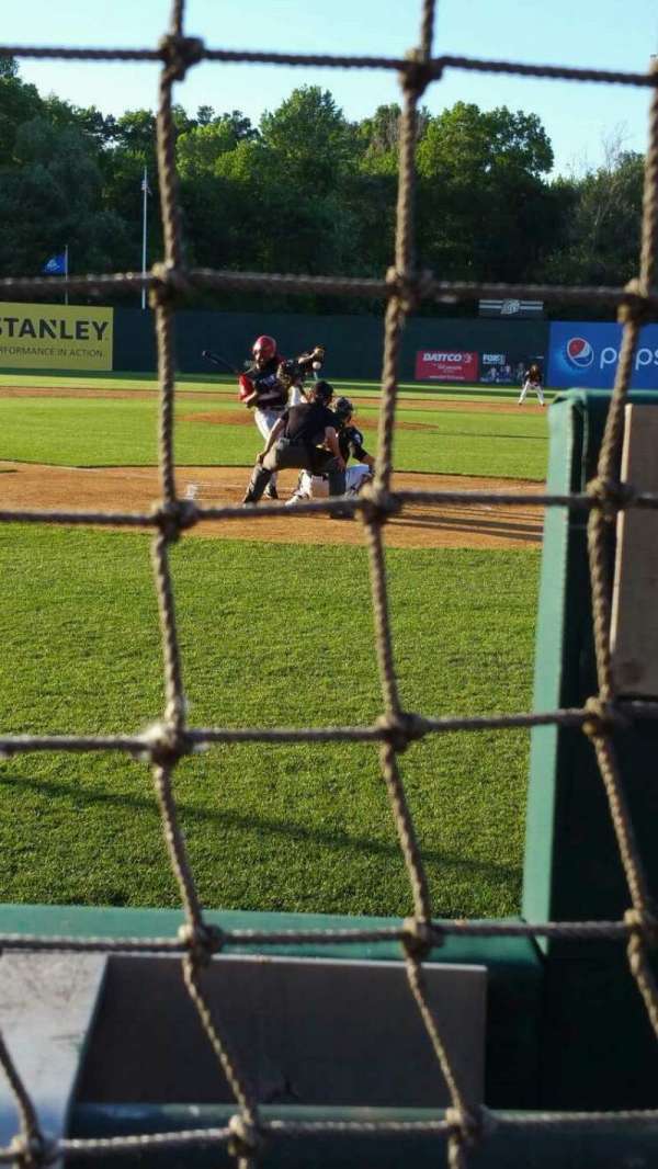 New Britain Stadium, section: 110, row: A, seat: 1