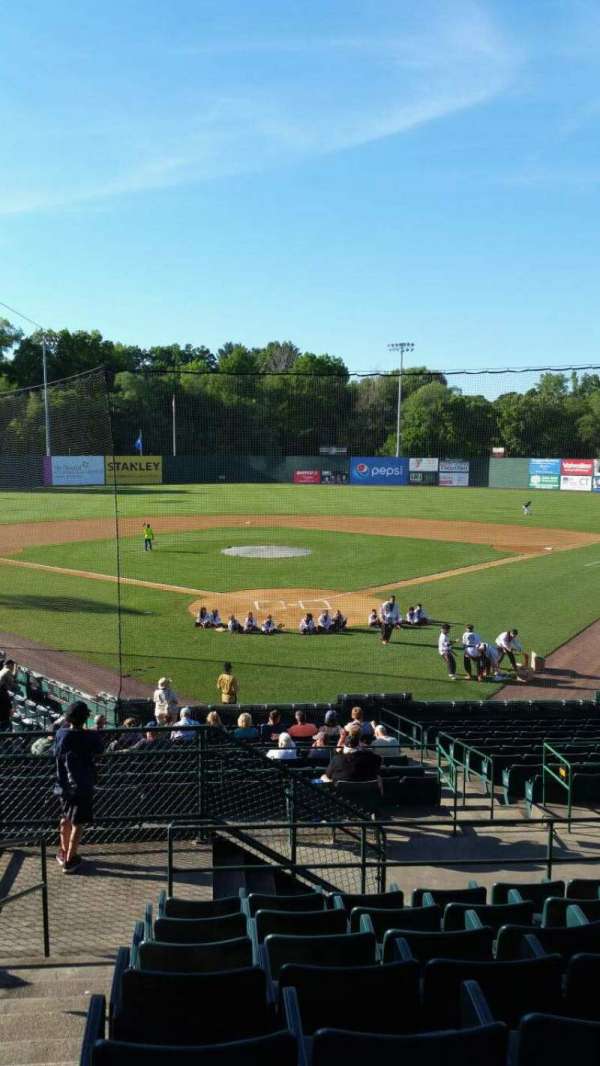 New Britain Stadium, section: 208, row: H, seat: 16