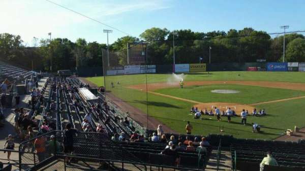 New Britain Stadium, section: 208, row: H, seat: 8