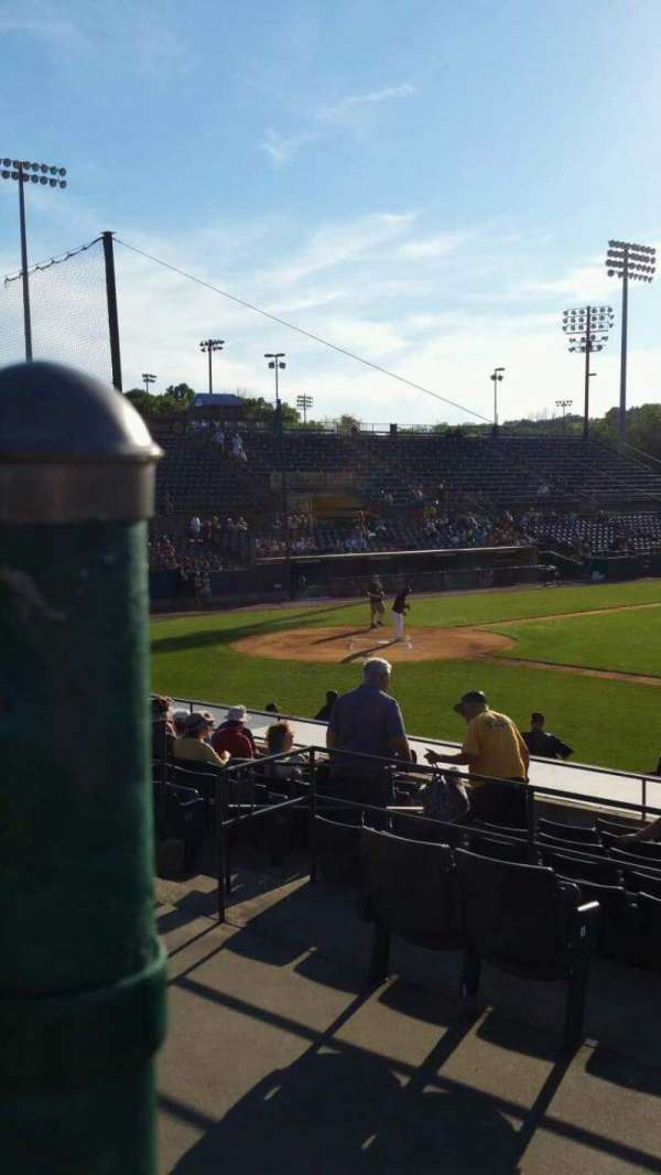 New Britain Stadium, section: 203, row: A, seat: 9