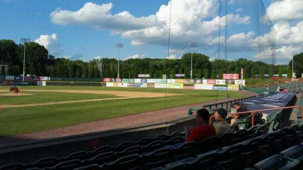 Joseph L. Bruno Stadium, section: 120, row: F, seat: 9