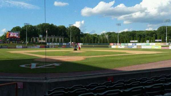 Joseph L. Bruno Stadium, section: 120, row: F, seat: 1