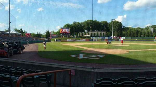 Joseph L. Bruno Stadium, section: 120, row: F, seat: 1