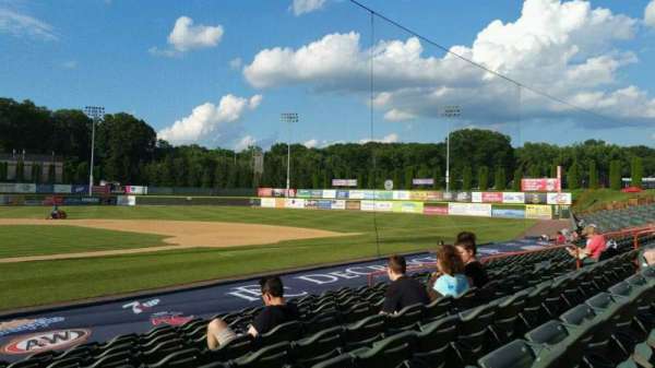 Joseph L. Bruno Stadium, section: 140, row: M, seat: 1