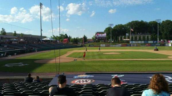 Joseph L. Bruno Stadium, section: 140, row: M, seat: 9