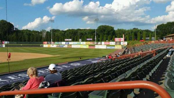 Joseph L. Bruno Stadium, section: 140, row: M, seat: 18