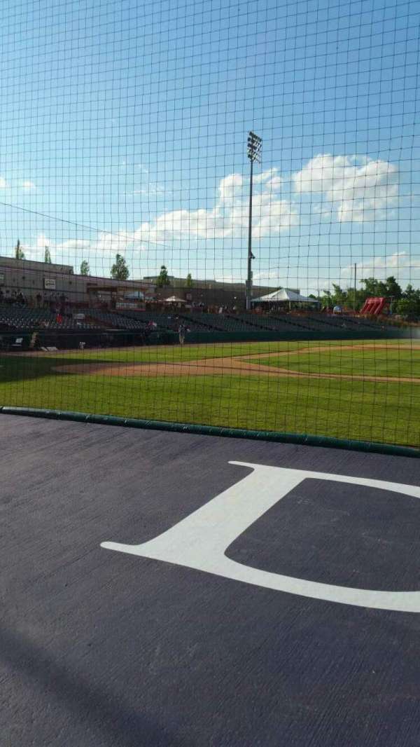 Joseph L. Bruno Stadium, section: 160, row: D, seat: 1