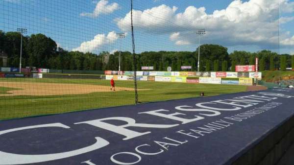 Joseph L. Bruno Stadium, section: 160, row: D, seat: 1