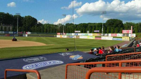 Joseph L. Bruno Stadium, section: 160, row: H, seat: 20