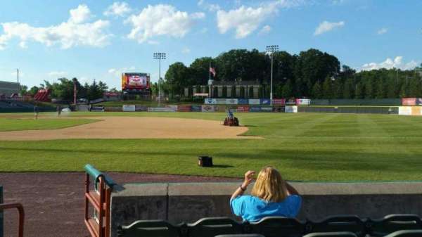 Joseph L. Bruno Stadium, section: 220, row: E, seat: 1