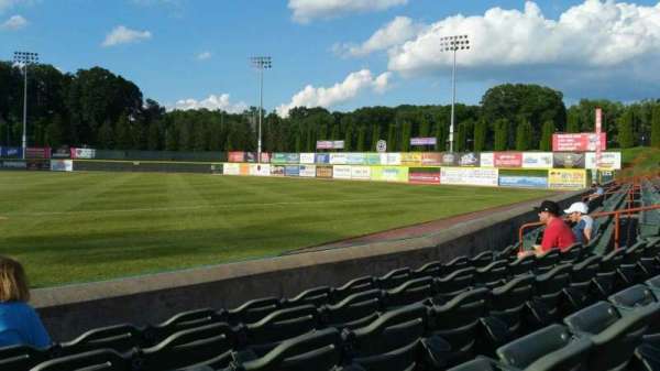 Joseph L. Bruno Stadium, section: 220, row: E, seat: 1