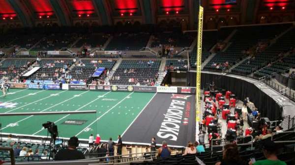 Boardwalk Hall, section: 209, row: E, seat: 1