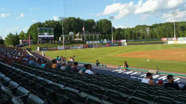 Joseph L. Bruno Stadium, section: 150, row: M, seat: 1