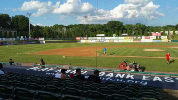 Joseph L. Bruno Stadium, section: 150, row: M, seat: 1