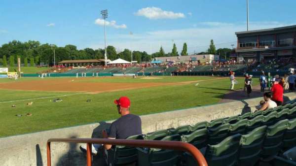Joseph L. Bruno Stadium, section: 270, row: E, seat: 1