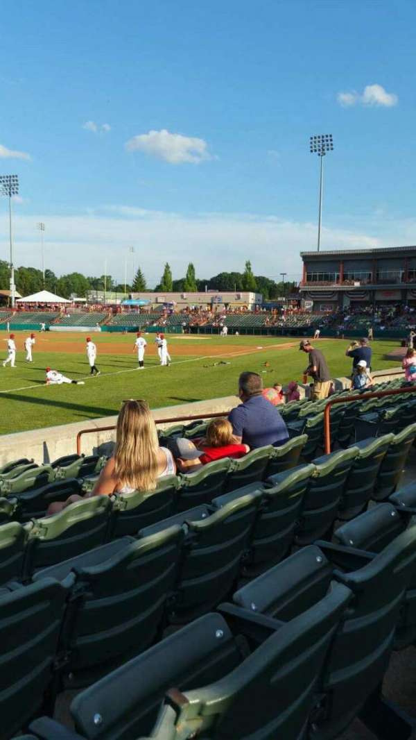 Joseph L. Bruno Stadium, section: 330, row: H, seat: 9