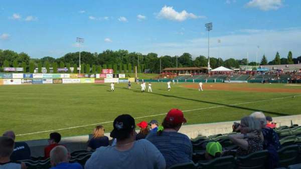 Joseph L. Bruno Stadium, section: 330, row: H, seat: 16