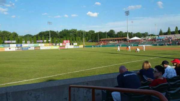 Joseph L. Bruno Stadium, section: 350, row: E, seat: 1