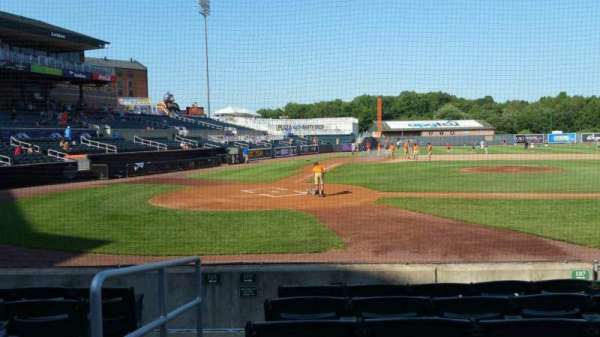 Ripken Stadium, section: 107, row: F, seat: 6