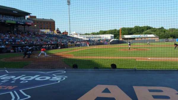 Ripken Stadium, section: 109, row: A, seat: 3