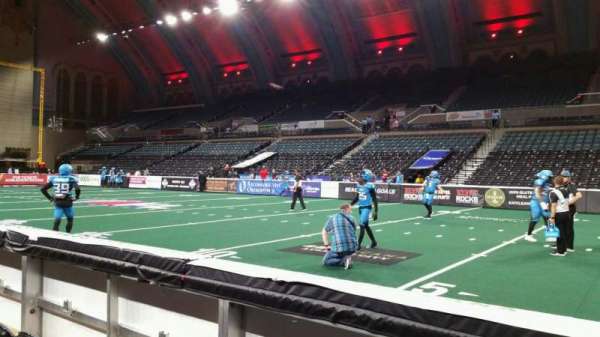Boardwalk Hall, section: 107, row: CC, seat: 18