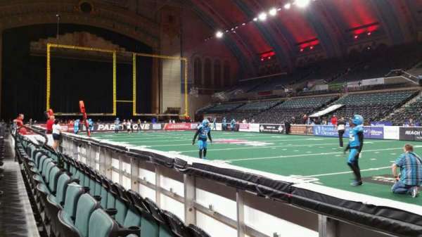 Boardwalk Hall, section: 107, row: CC, seat: 18