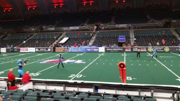 Boardwalk Hall, section: 106, row: KK, seat: 16