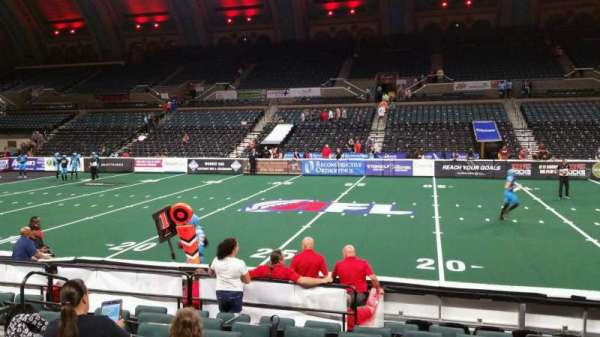 Boardwalk Hall, section: 106, row: KK, seat: 7