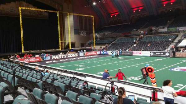 Boardwalk Hall, section: 106, row: KK, seat: 7