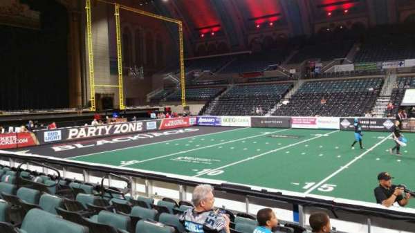 Boardwalk Hall, section: 105, row: HH, seat: 10