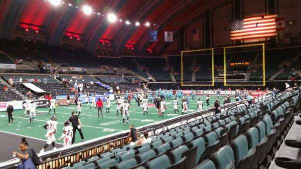 Boardwalk Hall, section: 103, row: JJ, seat: 1