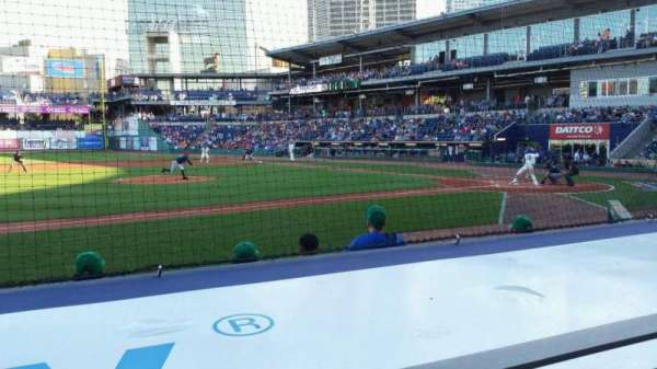 Dunkin' Park, section: 115, row: F, seat: 10