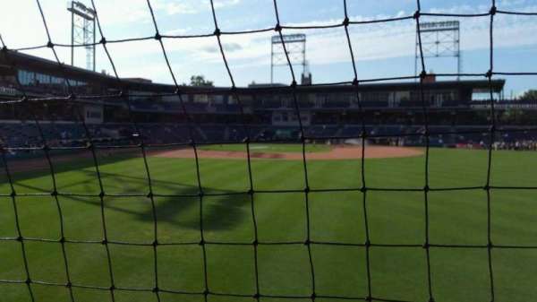 Dunkin' Park, section: 125, row: A, seat: 1