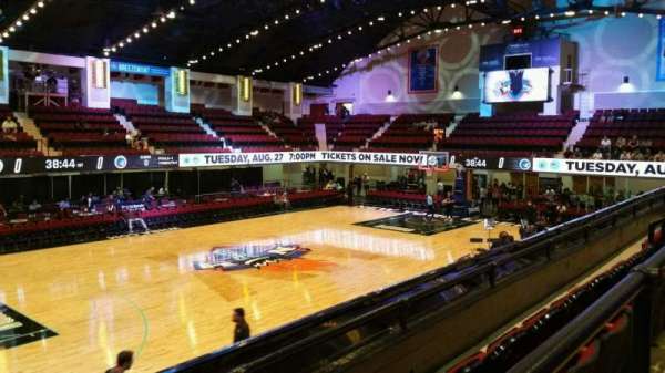 Westchester County Center, section: 202, row: B, seat: 1