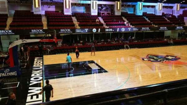 Westchester County Center, section: 202, row: B, seat: 1